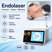 Recommandation du Médecin : Machine de Lipolyse Laser 980nm 1470nm pour l'Élimination du Double Menton, le Remodelage Corporel et l'Amincissement, Lifting Endo Laser