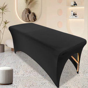 Housse de <span class=keywords><strong>table</strong></span> moderne et durable de 1,80 m en microfibre écologique réutilisable et personnalisable pour salon de beauté et extension de <span class=keywords><strong>cils</strong></span> - Product Image 1