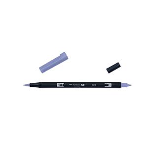 Marqueur artistique TOMBOW ABT-PENNARELLO DUAL BRUSH PERIWINKLE en résine PLA, fabriqué en Italie - Product Image 1
