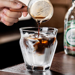 Vasos <span class=keywords><strong>de</strong></span> Vidrio Decorativos al por Mayor para Café, Refrescos, Agua, Espresso, Cortado, Vasos para Beber con Logotipo Personalizado - Product Image 3