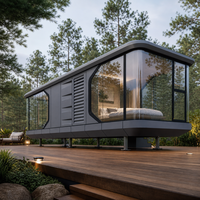 Maison modulaire préfabriquée en conteneur, maison préfabriquée modulaire, maisons en conteneurs pour projets résidentiels personnalisés