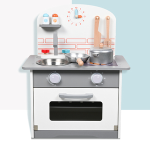 Jouets de cuisine en bois de style nordique pour enfants, de haute qualité, populaires, éducatifs, pour jeux de simulation - Product Image 2