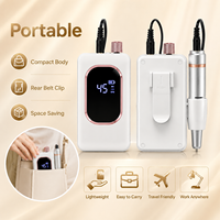 Vantrend OEM Machine à ongles professionnelle personnalisée rechargeable portable avec clip ceinture pour salon, vente au détail et en gros, fournitures pour ongles Chine