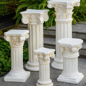 Europäischer Stil Römische Säule Harz Handwerk Umweltfreundliche Dekorative Verzierung für Garten Hof Hochzeit Ausstellungsstand Außenbereich - Product Image 1
