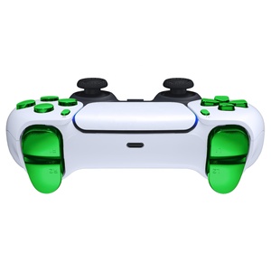 EXtremeRate - Juego Completo de Botones Personalizados Cromados Verdes para el Control de PS5, Accesorios - Product Image 5