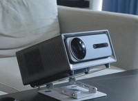 Proyector Inteligente H96 Ultra Brillante de 500 Lúmenes, Compatible con 4K, Enfoque Automático, Diseño Libre de Polvo, LCD, Android, Portátil