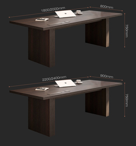 Set di Scrivania e Sedia da <span class=keywords><strong>Ufficio</strong></span> Modulare in Legno, Scrivania per Studio, Scrivania per Computer Portatile, Arredamento di Lusso per <span class=keywords><strong>Ufficio</strong></span> Domestico dal Design Moderno - Product Image 6