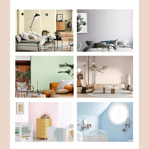 Pintura de Látex <span class=keywords><strong>para</strong></span> Exteriores Residenciales, Revestimiento Lavable e Impermeable <span class=keywords><strong>para</strong></span> Paredes y <span class=keywords><strong>Techos</strong></span> Exteriores del Hogar, Servicio de Color Personalizado - Product Image 2