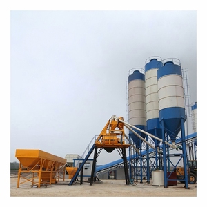 Planta Mezcladora de Concreto Estacionaria para Construcción, Precio de Fábrica, Equipo Mecánico Portátil - Product Image 2
