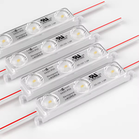 Modules d'injection SMD 2835 corée haute luminosité 24v 160 degrés 3 leds lumière LED DC12V 1.2W Module LED extérieur étanche IP65
