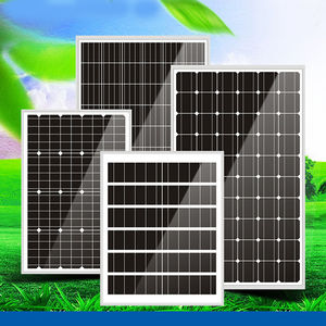 Paneles de células solares de alta calidad directos de fábrica 50W 60W 80W Paneles solares fotovoltaicos policristalinos - Product Image 2