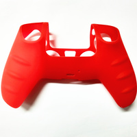 Housse de protection en silicone pour PS5, capuchon antidérapant avec poignées pour joystick, étui pour manette de jeu vidéo
