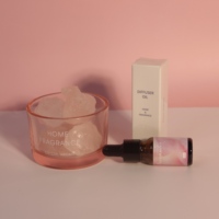 Diffuseur de parfum pierre chambre cadeau Rose vente en gros maison sans feu aromathérapie arôme pierre diffuseur avec ensemble d'huiles essentielles