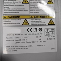 Neuf, 100% Original, HCS01.1E-W0054-A-03-B-ET-EC-EC-S4-NN-FW IndraDrive Cs Servo Drive Compact Converter, Pièces de Rechange Usagées