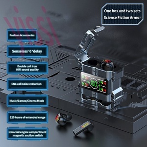 2024 สินค้าขายส่งใหม่ENC Tws MiniความจุสูงHd Call Latencyต่ําGaming Hifiสเตอริโอไร้สาย <span class=keywords><strong>4</strong></span> In 1 หูฟัง - Product Image 2