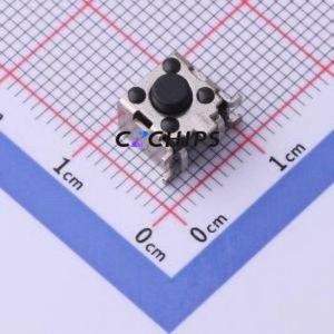 TS-1045AD-A3B2-D2 Tactile Switch SMD,6x6mm Switch Single Pole Single Throw Round Button 1.8N 7.5mm - Product Image 1