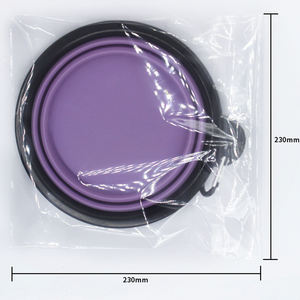 Bol pliable <span class=keywords><strong>de</strong></span> voyage pour animaux <span class=keywords><strong>de</strong></span> compagnie fournisseurs les plus vendus logo personnalisé pliable Portable 350ML <span class=keywords><strong>TPE</strong></span> cadre coloré bol <span class=keywords><strong>de</strong></span> mangeoire pour chien - Product Image 6