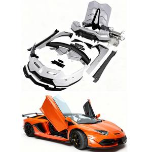 Kit carrosserie large en fibre de carbone sèche de haute qualité, nouveau pour <span class=keywords><strong>Lamborghini</strong></span> <span class=keywords><strong>Aventador</strong></span> LP700, amélioré et modifié SVJ - Product Image 1