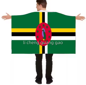 Capa con Bandera <span class=keywords><strong>de</strong></span> <span class=keywords><strong>Granada</strong></span>, Bandera Deportiva para Usar, <span class=keywords><strong>de</strong></span> Calidad, con Manga, para Fanáticos, para Estadios, Desfiles, Fiestas, Personalizada, Barata, al por Mayor - Product Image 3