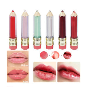 Özel etiket özel Logo dudak makyaj yağı nemlendirici toptan Vegan meyve dudak yağı kalem - Product Image 5