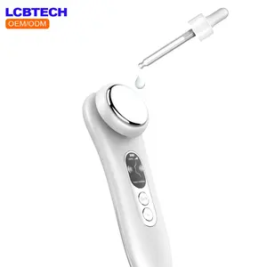 Popular Face Skin Lifting Device Skin Rejuvenation LCD Imported Beauty Instrument Anti Aging EMS Face Massager for Face Neck