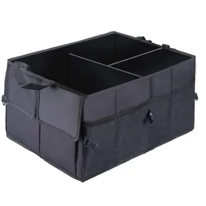 Collapsible Foldable Car Boot Organiser Storage Bag Heavy Duty Durable Car Trunk Organizer Box