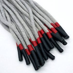 OEM tùy chỉnh Polyester dây vòng Vẽ Dây hoodie chuỗi bông sợi dây ren lời khuyên dây rút Silicone dây rút - Product Image 6