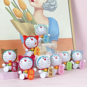 หุ่น PVC อะนิเมะ8ชิ้น/เซ็ต7ซม. คอสเพลย์สะสมพรโดเรมอน - Product Image 1