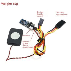 eParthub Simulation <span class=keywords><strong>RC</strong></span>, ensemble de sons pour voiture télécommandée, adapté aux voitures de course, de montée et camions à échelle 1/28, 1/24, 1/18 - Product Image 6