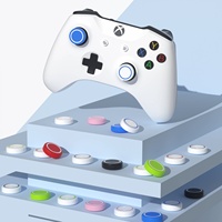 Capuchons de joystick en silicone bicolores, poignées pour manettes PS5 PS4 PS3 Xbox One Series X S, protections pour sticks analogiques