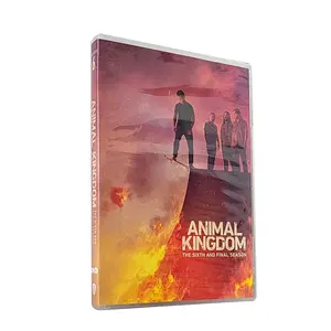 DDP Beli set kotak DVD pabrikan Tiongkok baru permainan Film acara TV pencetakan duplikasi Disk pabrik Animal Season Kingdom 6 3DVD