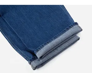 Leere ausgestellte Jeans Jeans Männer Flare Jeans Männer benutzer definierte Baggy Plain Flare Jeans