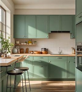 Gabinetes de Cocina de Bajo Precio, Excelente Diseño, Gabinetes de Cocina Modulares de Madera y Accesorios - Product Image 3