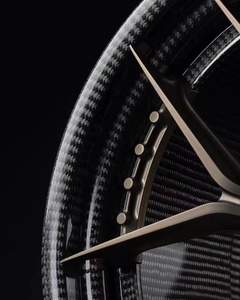 Cerchi in Fibra di Carbonio Forgiata Premium a Cinque Razze da 26 Pollici, 6 Fori, Concavi, Lavorati CNC |   Nuovo |   PCD Personalizzabile con Offset |   Adattabilità Universale - Product Image 3