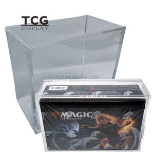 Boîte de présentation pour collectionneurs de cartes à jouer TCG, en acrylique transparent résistant aux UV, pour Magic the Gathering - Core 2021 Booster Box TCG Collector <span class=keywords><strong>MTG</strong></span> Wizards - Product Image 6