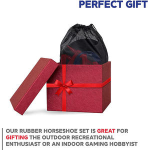 Juego de herraduras de goma deportivas Juego de herraduras de goma clásicas para interiores al aire libre Parques de <span class=keywords><strong>playa</strong></span> Picnics Juego de patio trasero - Product Image 5