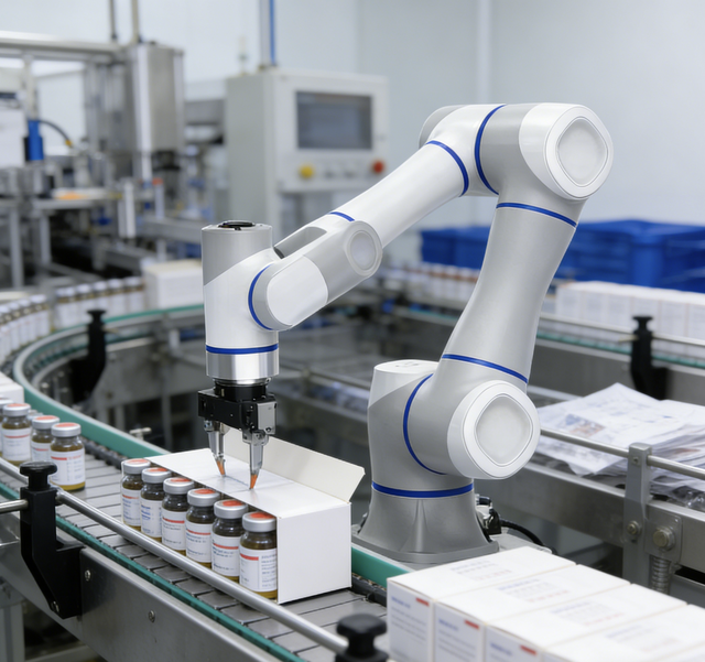 Wholesale 6-Axis/4-Axis DOF Collaborative Industrial Robot Welding Robot Arm for Cosmetics Sorting and Placing