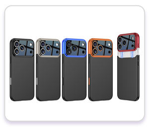 Funda ultrafina Ckk para iPhone 17 Pro Max, Serie Trend Color Clash, a prueba de golpes y con protección de lente de cámara antiamarilleo - Product Image 6