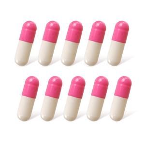 Capsule rigide bianche rosa HPMC vegetali vuote taglia 00 <span class=keywords><strong>0</strong></span> 1 2 - Product Image 1