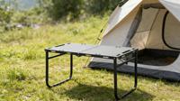 Table pliante d'extérieur portable Penglong en acier au carbone, table de camping au design moderne, mobilier rectangulaire