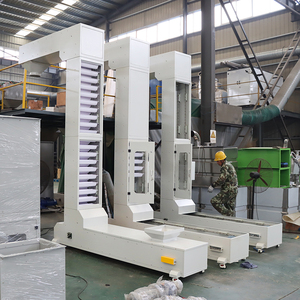 Automat vertic nông nghiệp hạt đường Alfalfa viên tinh bột bánh quy thực phẩm hạt Z hình dạng xô thang máy băng tải - Product Image 6