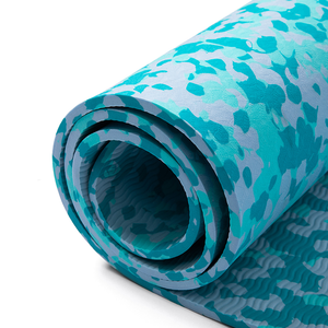 Sansd Impression Personnalisée Inodore Léger Extra Large Taille Écologique Camouflage TPE Tapis De Yoga Épais <span class=keywords><strong>30mm</strong></span> - Product Image 2