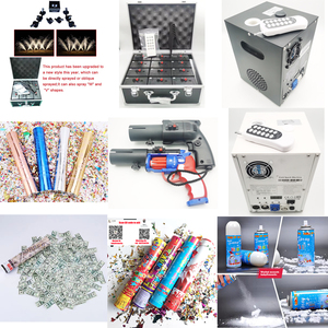 Pistola <span class=keywords><strong>piro</strong></span> fredda fontaine froide feux d'artifice noir froid pyro pistolet étincelant Machine pyrotechnique affichage de scène pyro froid tireur - Product Image 4
