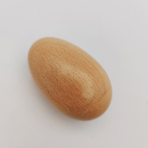 Wholesale Wooden Egg Shaker Oak Wood Orff Percussion Kids' Educational <b>Musical</b> <b>Instrument</b> for Rhythm Training - Product Image 6