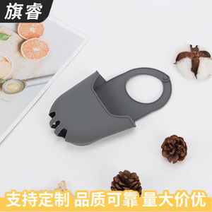 KitchenCraft Silicone Drain Bag Grey Multi Function Kitchen Sink Storage - Product Image 5