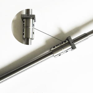 DFU2005 DFU2005-4 20mm ホットセール C7ネジ ダブルナット リニアモーション ボールねじ CNC工作機械用 - Product Image 5