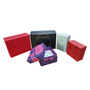 Lid & base gift box custom packaging wholesale luxury rigid box lid and base shoulder & neck