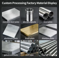 Pièces de cadre de précision en acier et en aluminium usinées par tournage et fraisage CNC sur mesure, usinage rapide CNC de métaux sur mesure, service personnalisé
