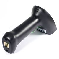 Escáner de Código de Barras Inalámbrico 1D/2D con Batería Recargable, Lector de Códigos QR con Base de Carga WHS-20