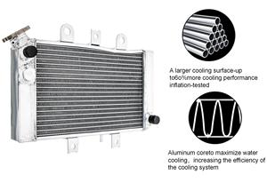 Высокопроизводительный алюминиевый сварной ATV UTV 1240130 алюминиевый радиатор для <span class=keywords><strong>Polaris</strong></span> Predator 500 500LE 2003-2007 Охладитель Двигателя - Product Image 3